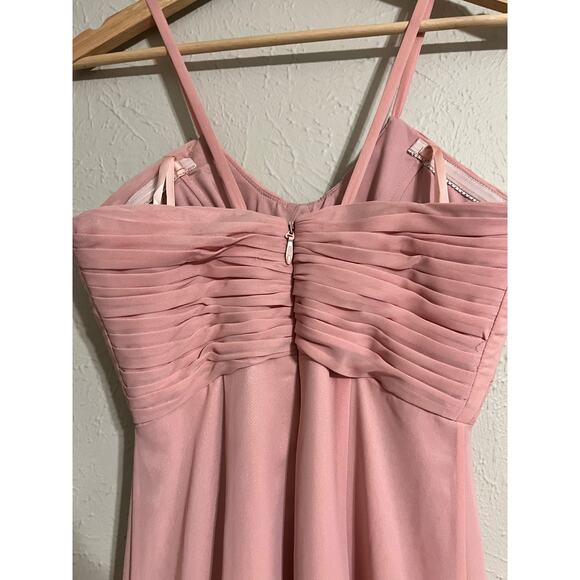 Bariano Australia Test of Time Blush Pink Evening Bridesmaid Prom Dress XS - Picture 5 of 7
